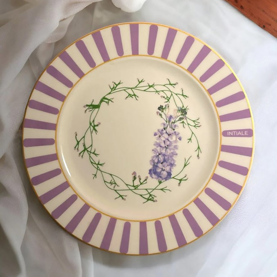 Plate With Flower